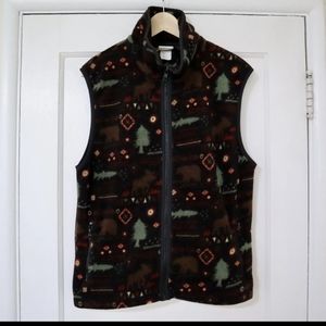LL Bean fleece vest